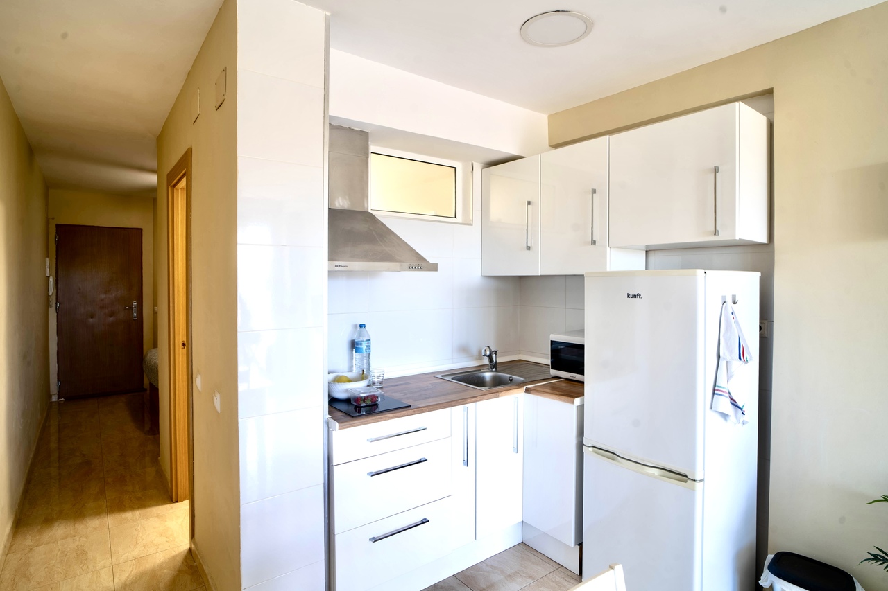 Pool area in apartment for sale in Guardamar del Segura