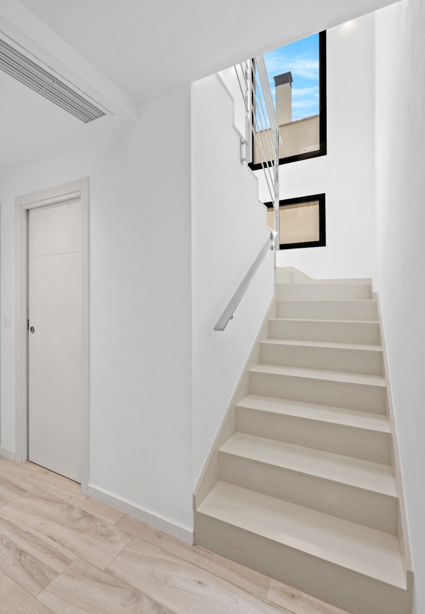 Master bedroom in villa for sale in Orihuela Costa