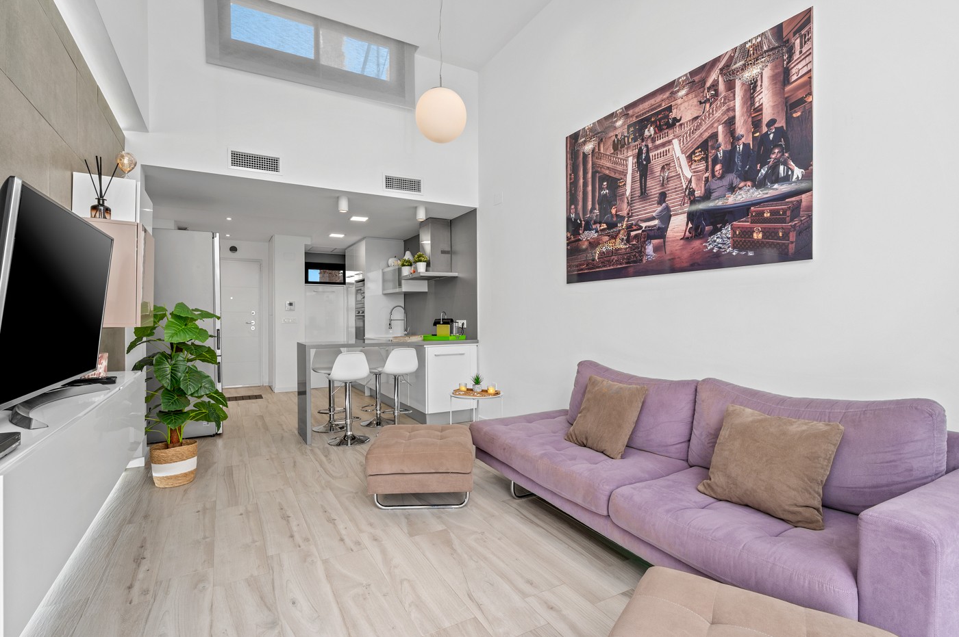 Garden in villa for sale in Orihuela Costa