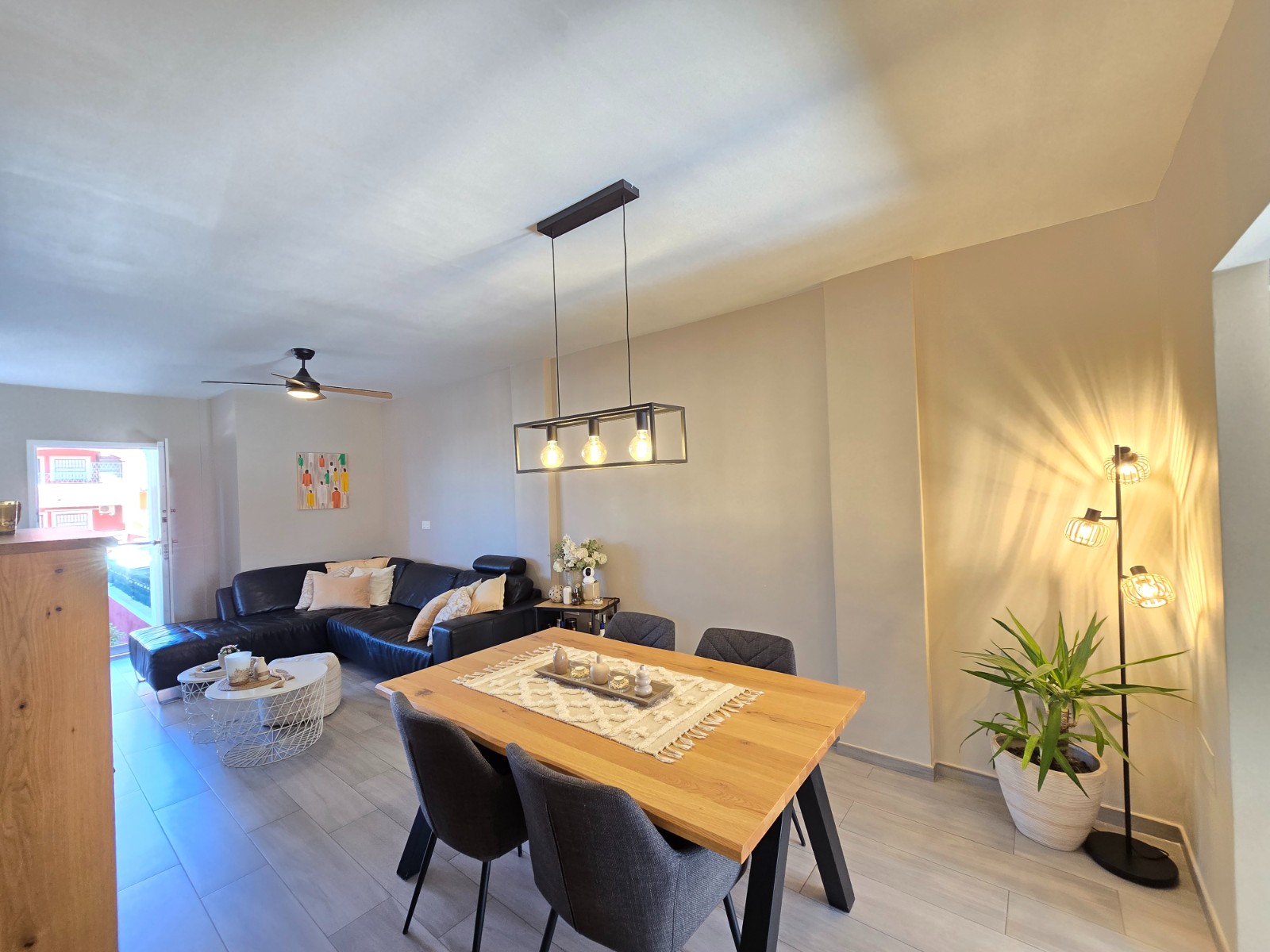 Garden in apartment for sale in Orihuela Costa