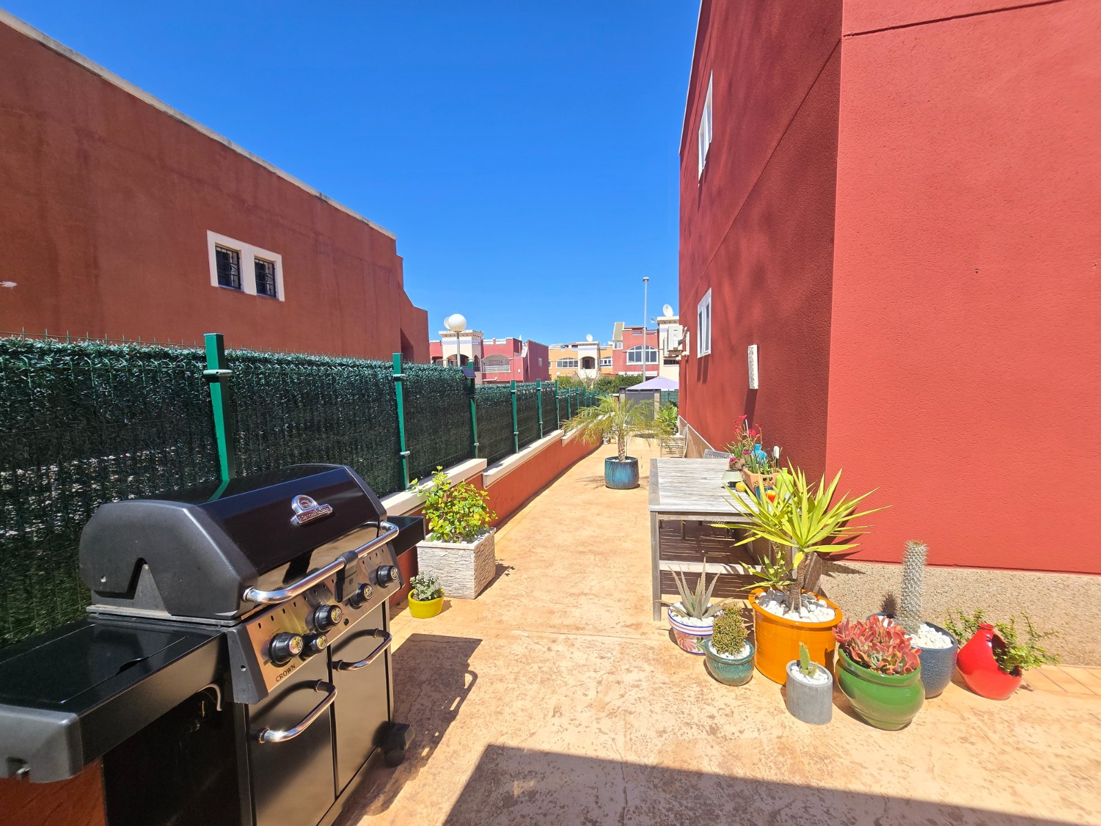 Garden in apartment for sale in Orihuela Costa