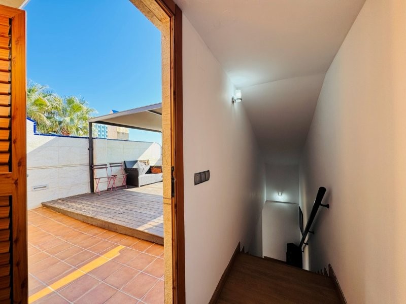 Living room in duplex for sale in Guardamar del Segura