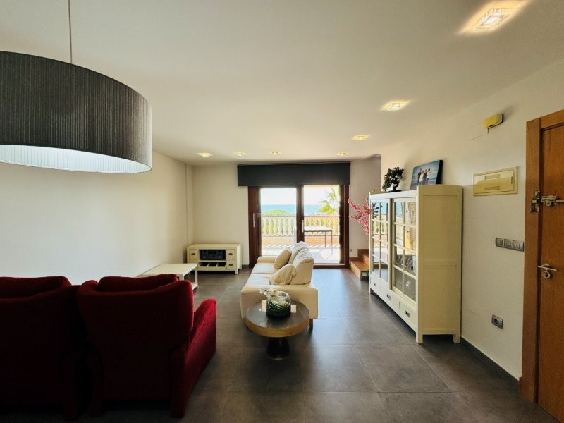 Pool area in duplex for sale in Guardamar del Segura