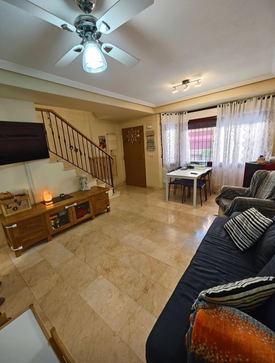 Pool area in duplex for sale in Benferri