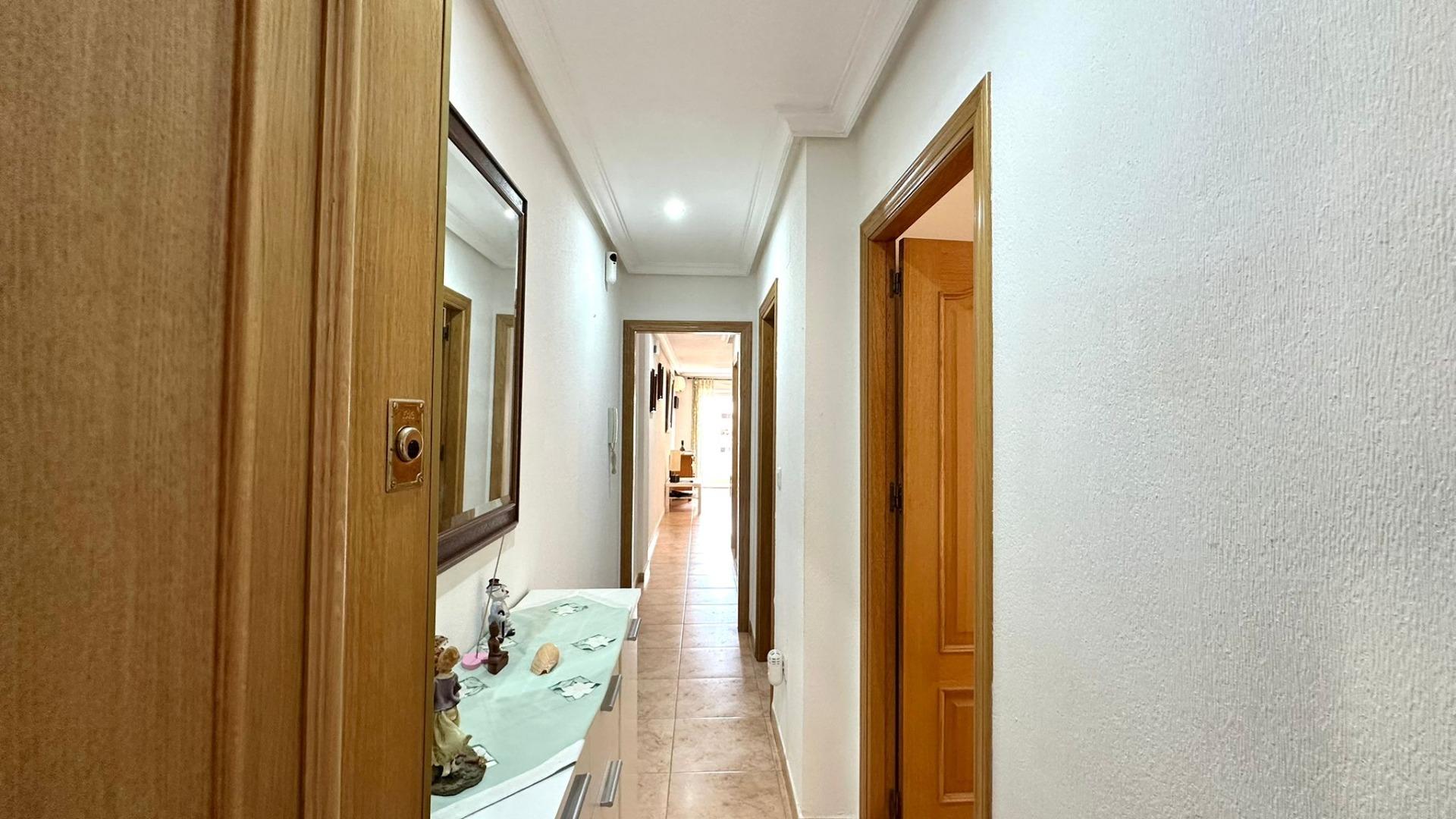 Pool area in apartment for sale in Torrevieja