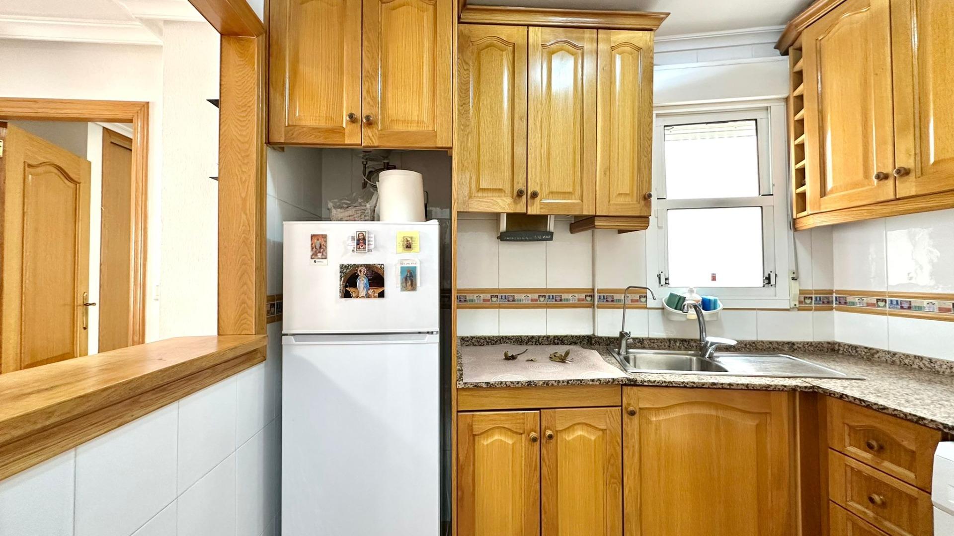 Garden in apartment for sale in Torrevieja
