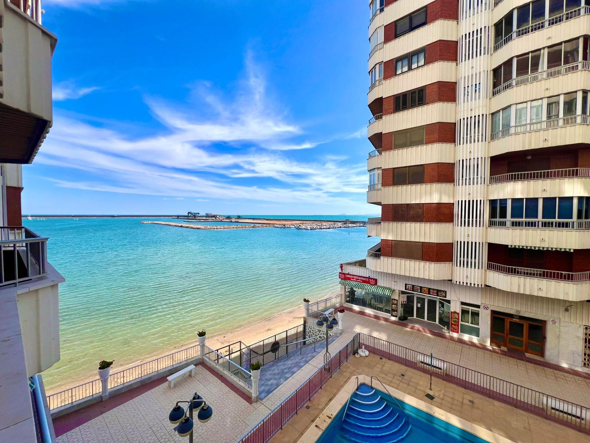 Garden in apartment for sale in Torrevieja