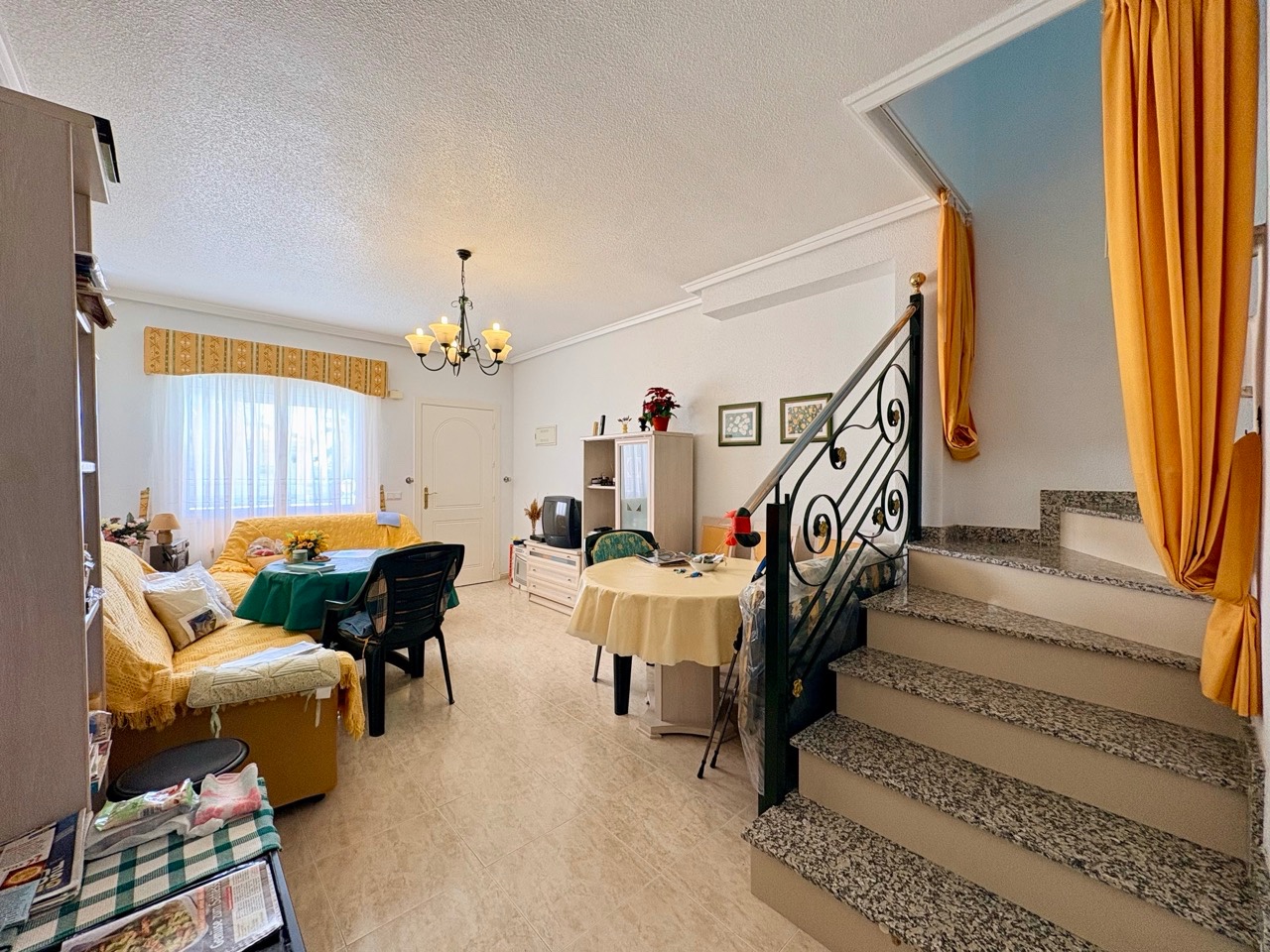 Pool area in terraced for sale in Rojales