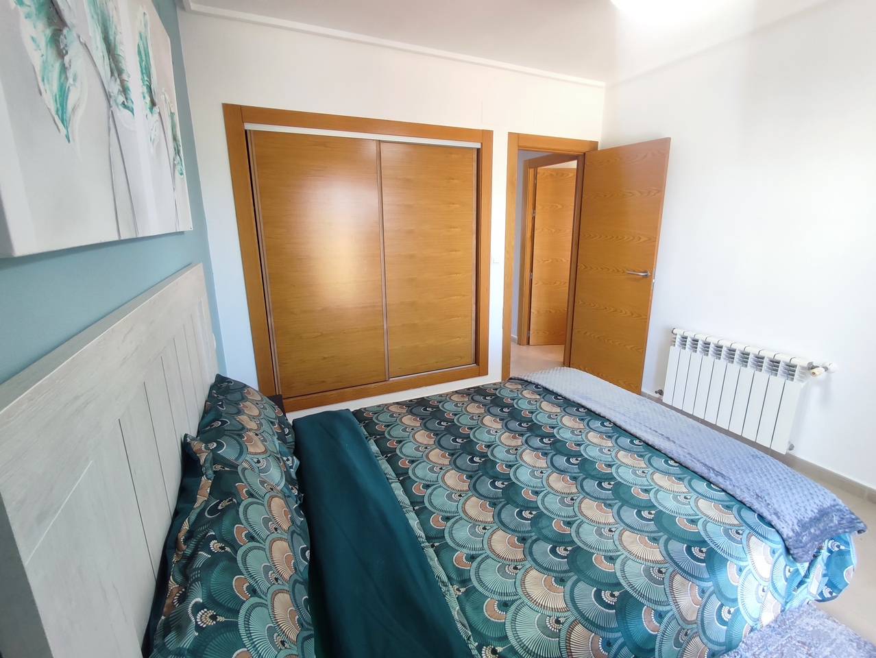 Garden in apartment for sale in Hacienda Riquelme Golf Resort