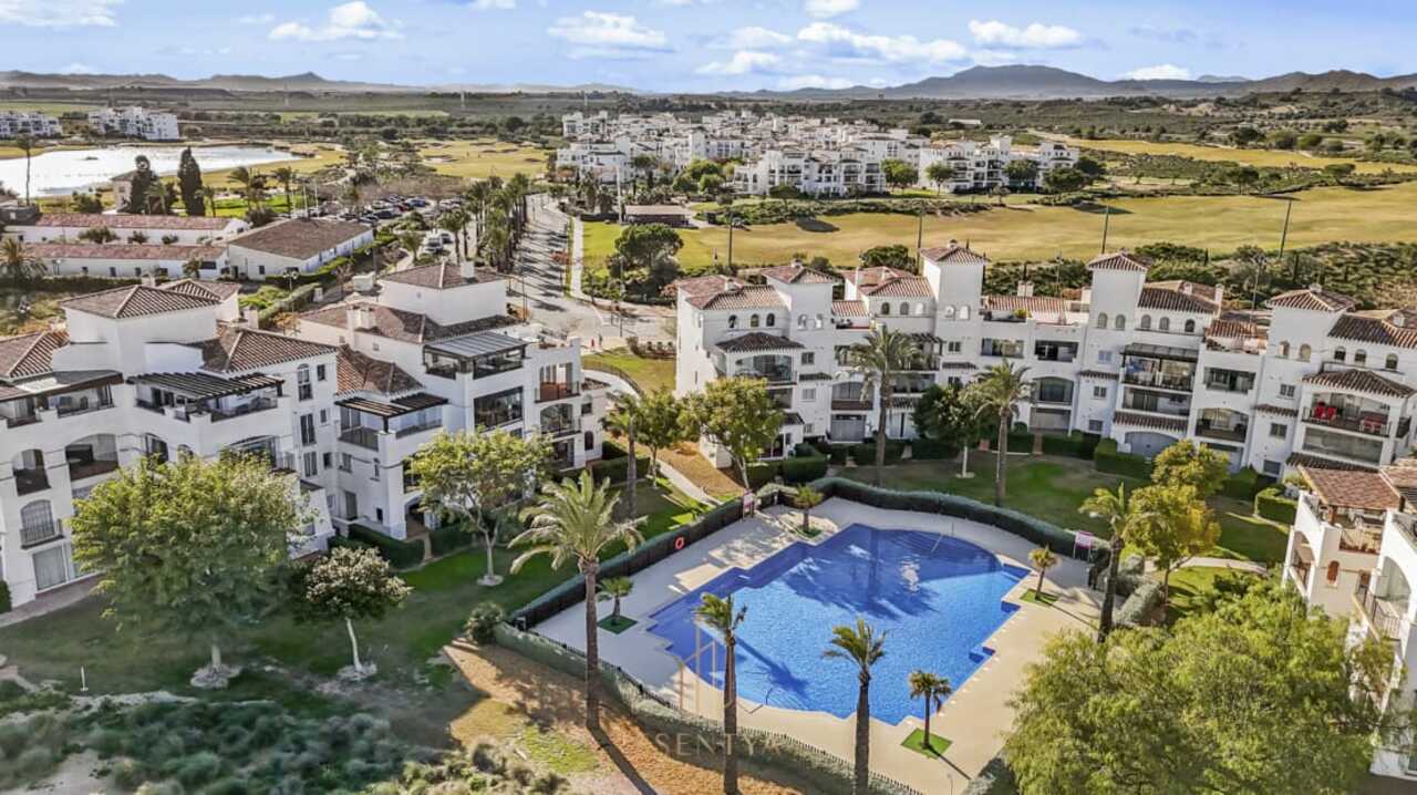Exterior view in apartment for sale in Hacienda Riquelme Golf Resort