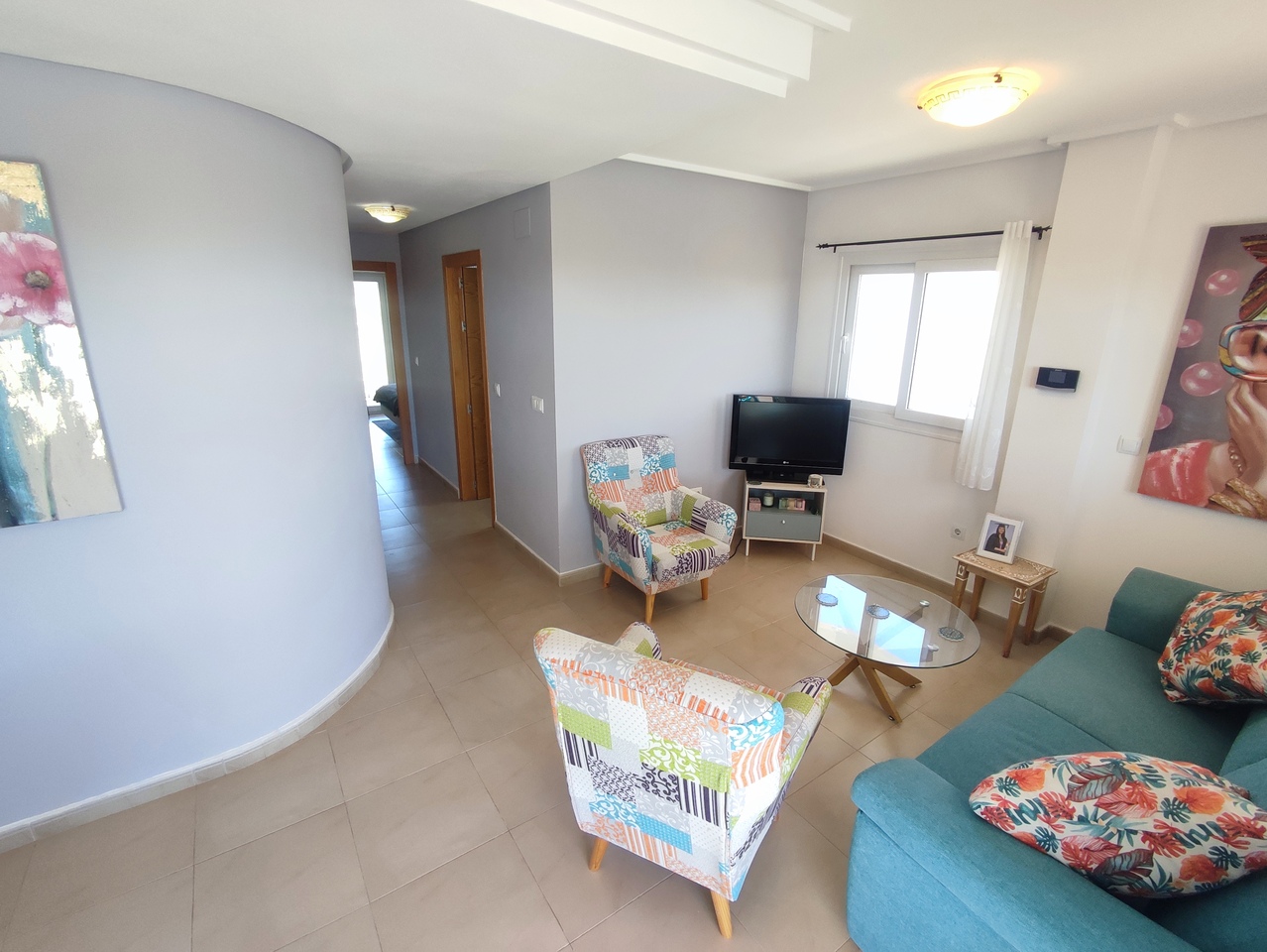 Dining area in apartment for sale in Hacienda Riquelme Golf Resort