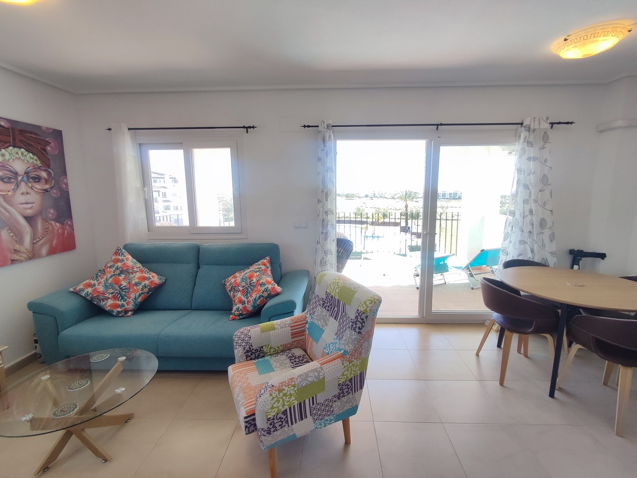 Bedroom in apartment for sale in Hacienda Riquelme Golf Resort
