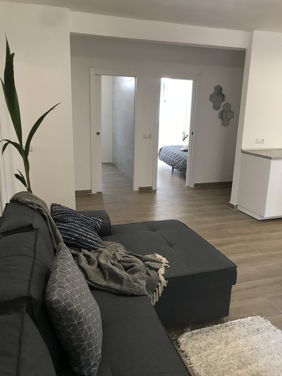 Pool area in apartment for sale in Villajoyosa