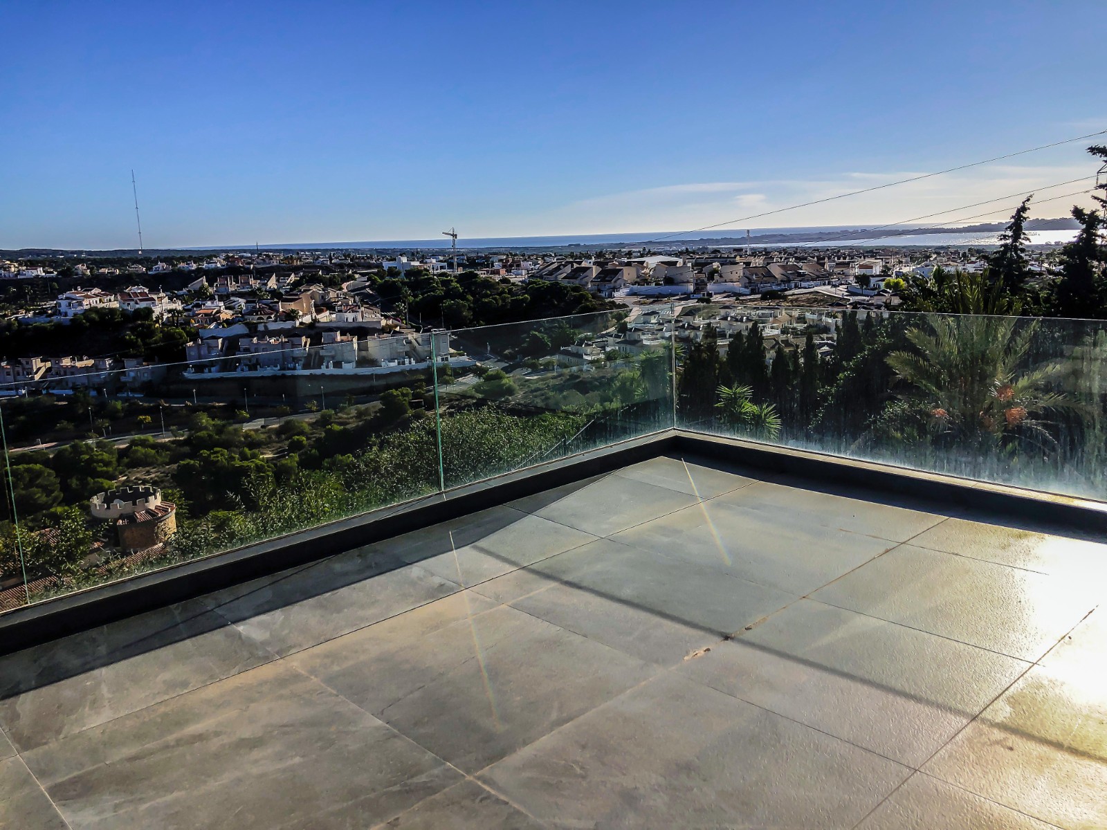 Pool area in villa for sale in Ciudad Quesada