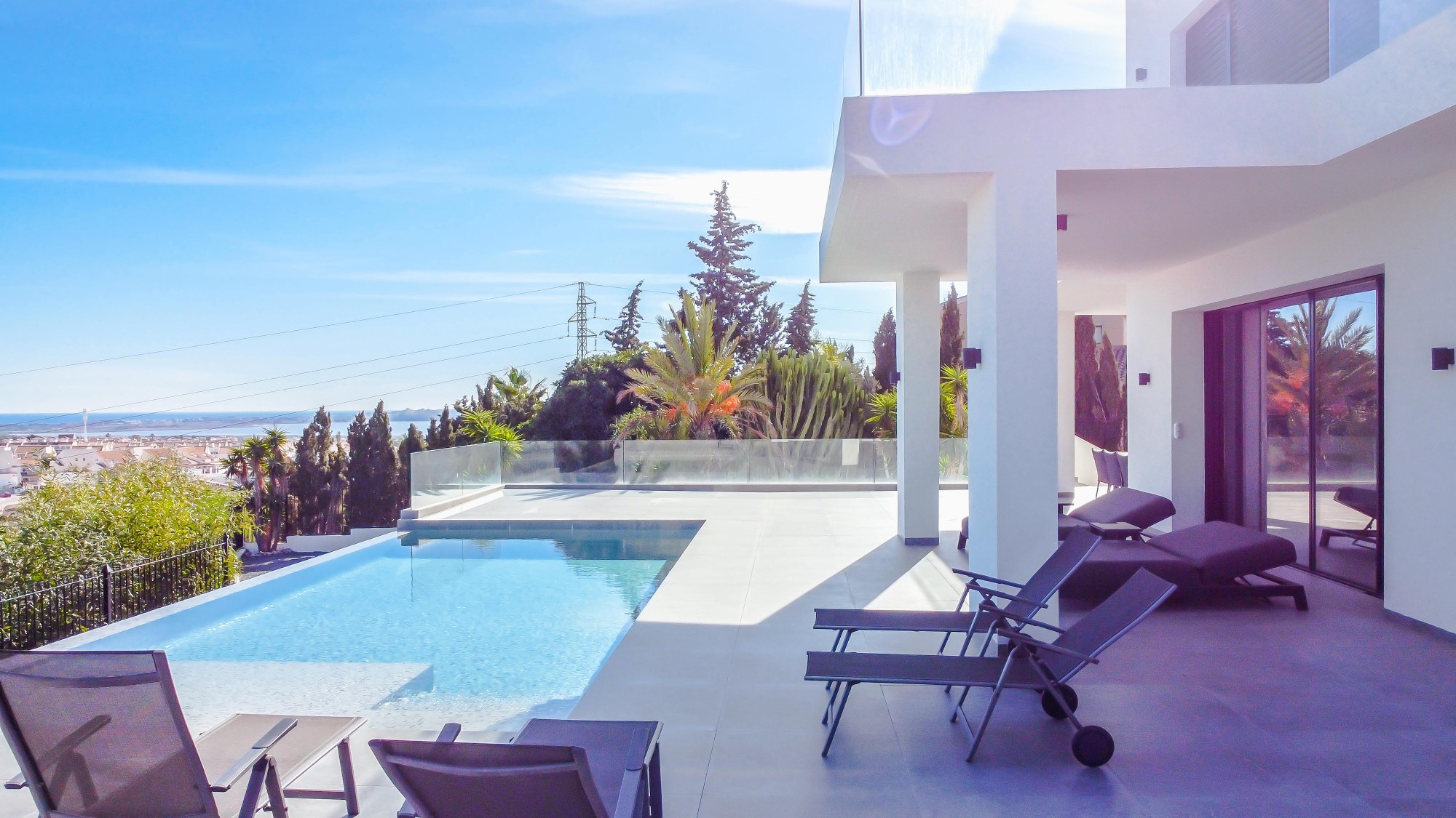 Terrace in villa for sale in Ciudad Quesada