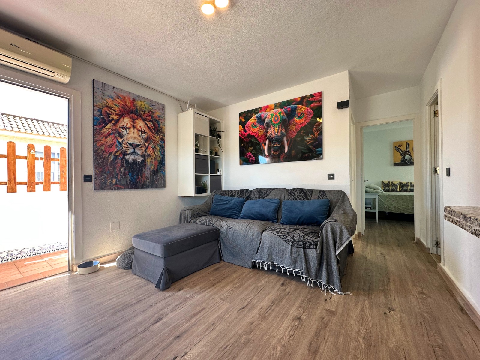 Terrace in bungalow for sale in Orihuela Costa
