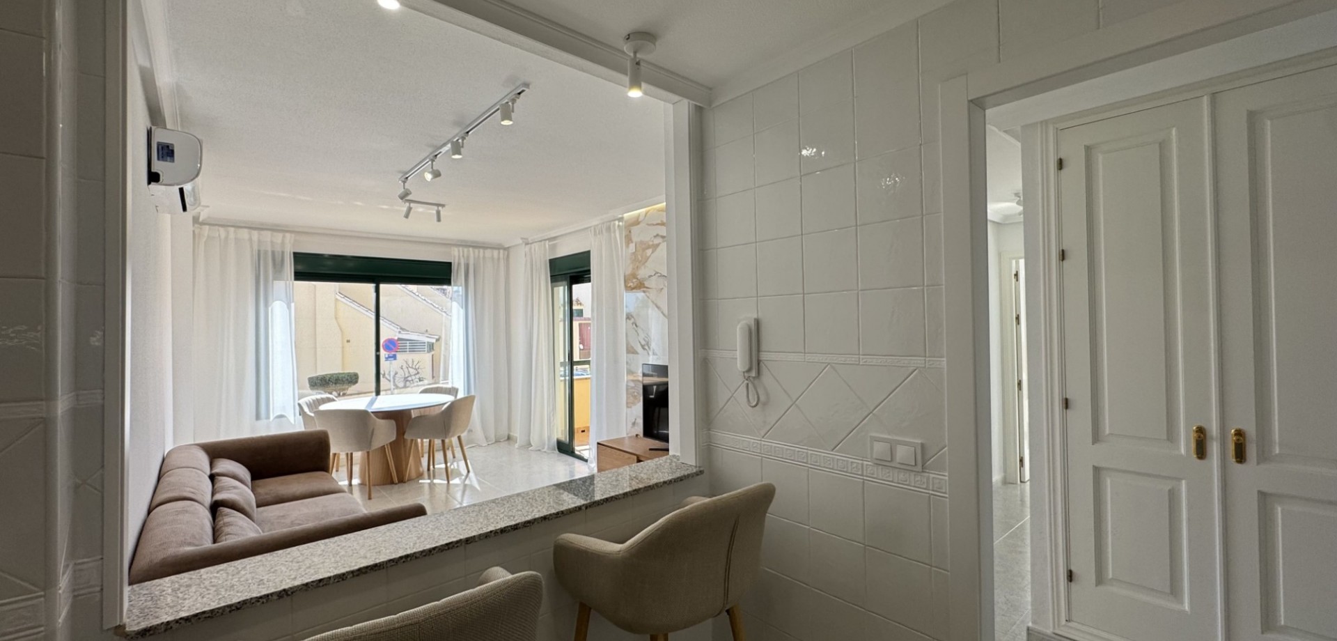 Bathroom in apartment for sale in Orihuela Costa