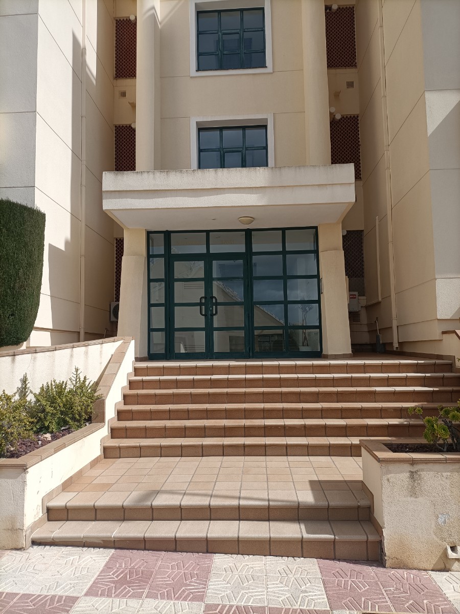 Pool area in apartment for sale in Orihuela Costa