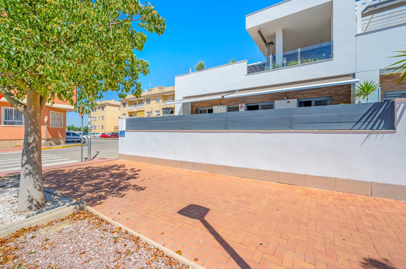 Pool area in terraced for sale in Formentera del Segura