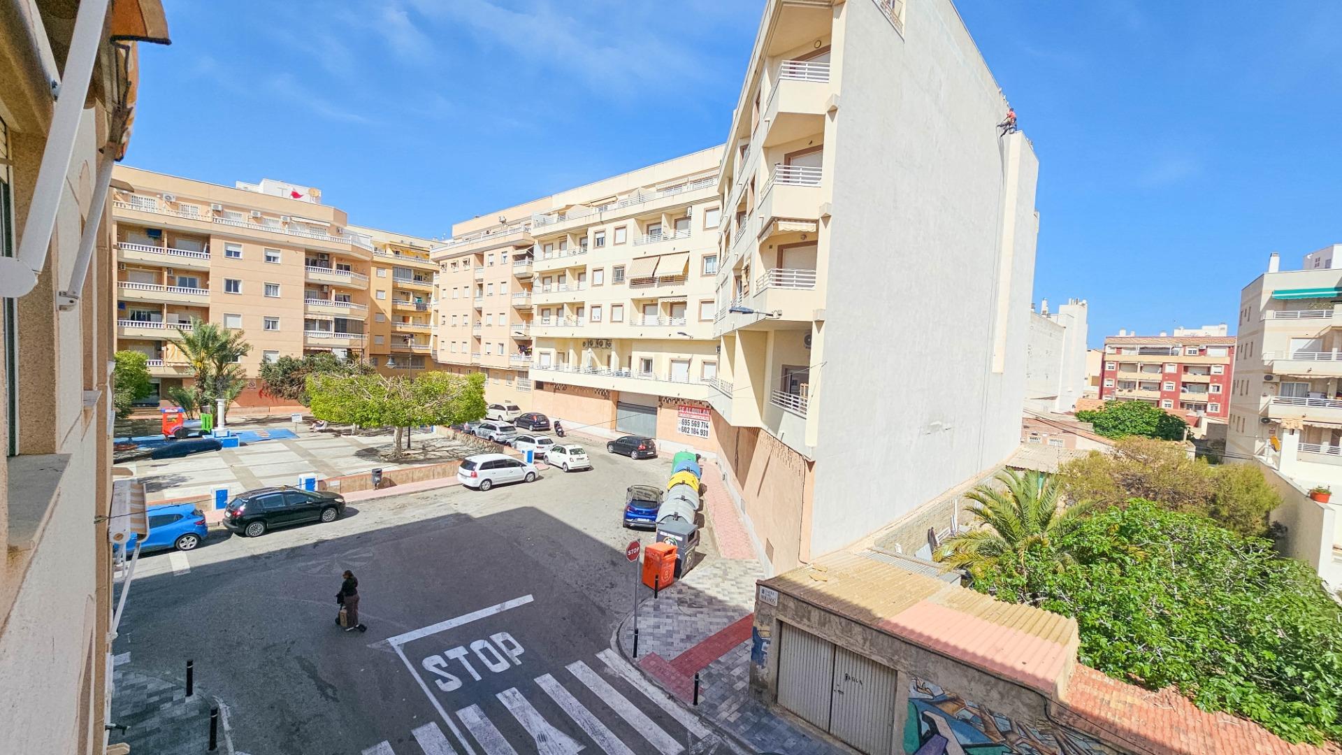 Pool area in apartment for sale in Torrevieja