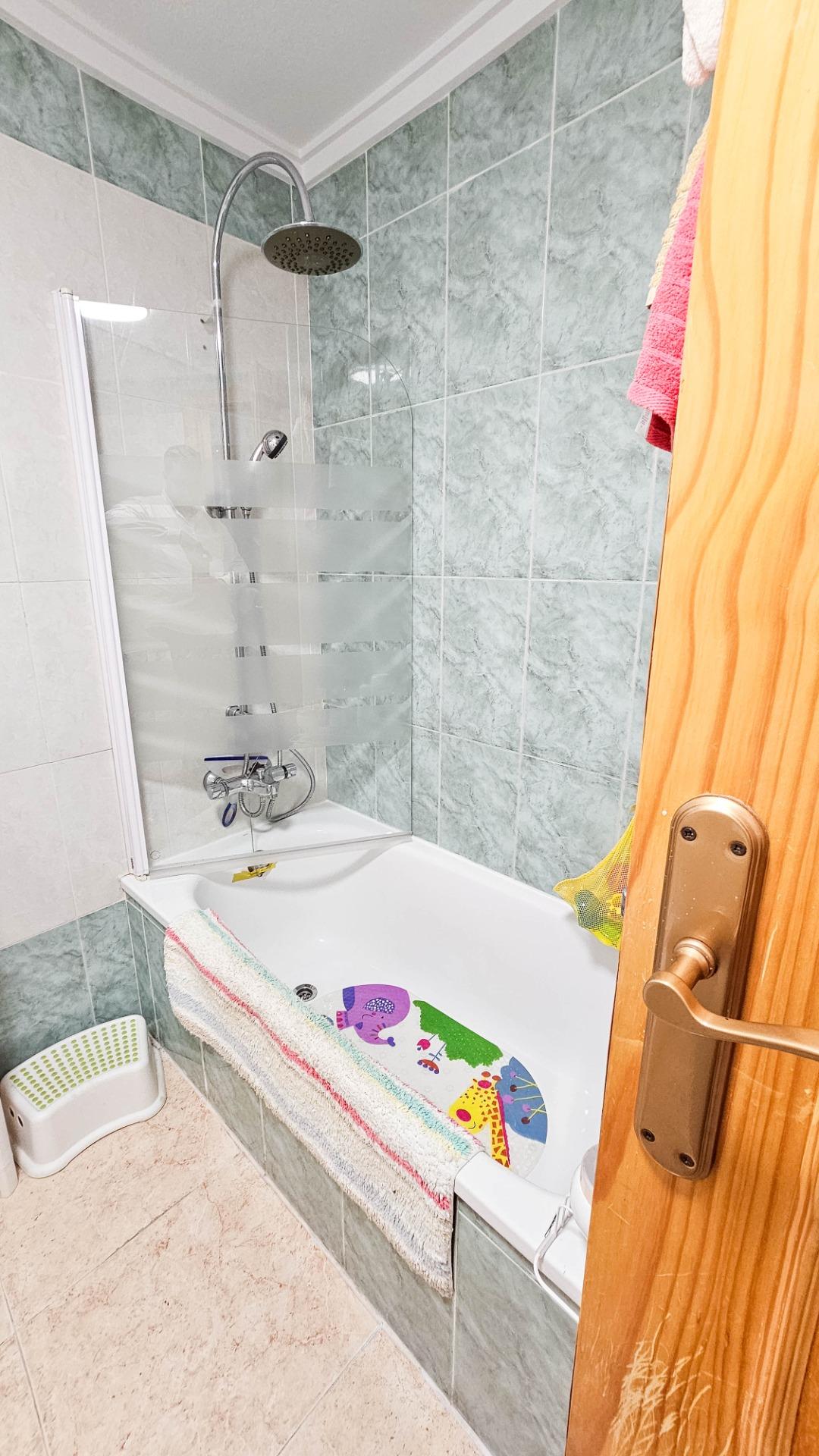 Garden in apartment for sale in Torrevieja