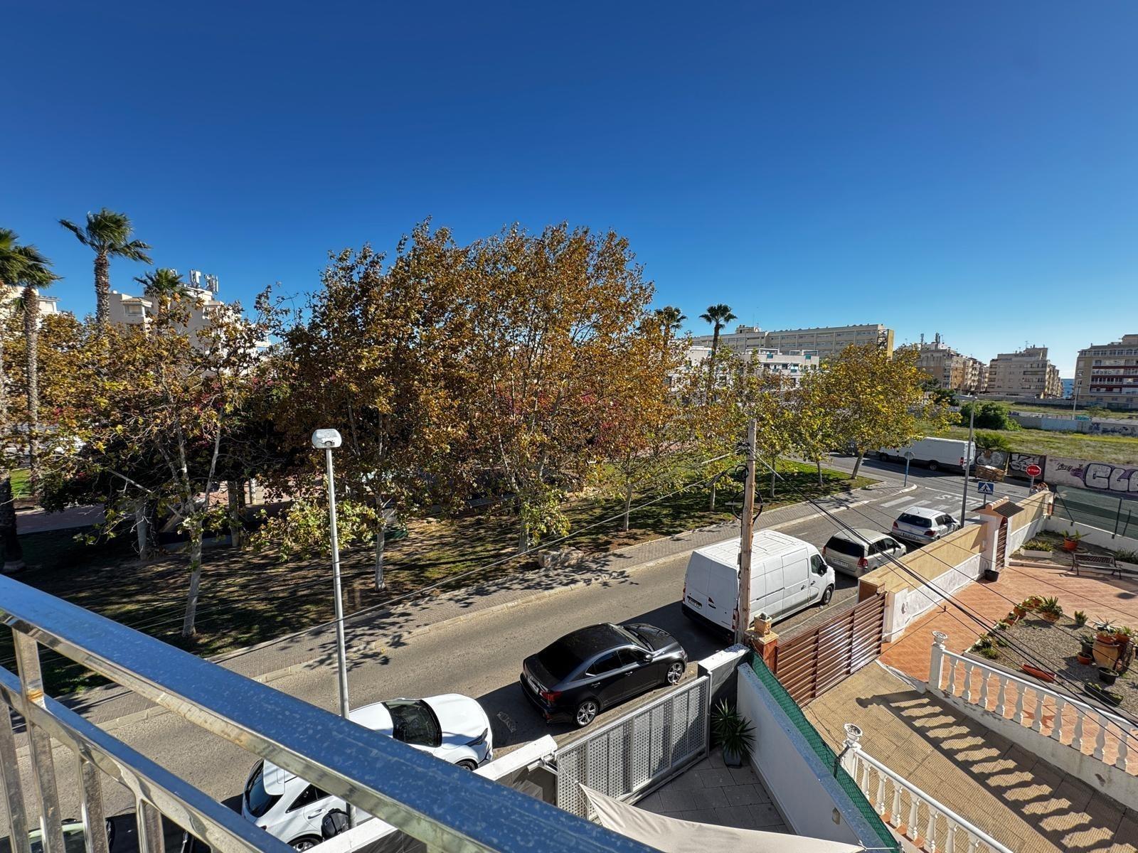 Garden in apartment for sale in Torrevieja