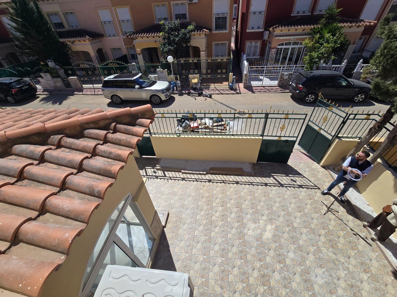 Garden in duplex for sale in Torrevieja