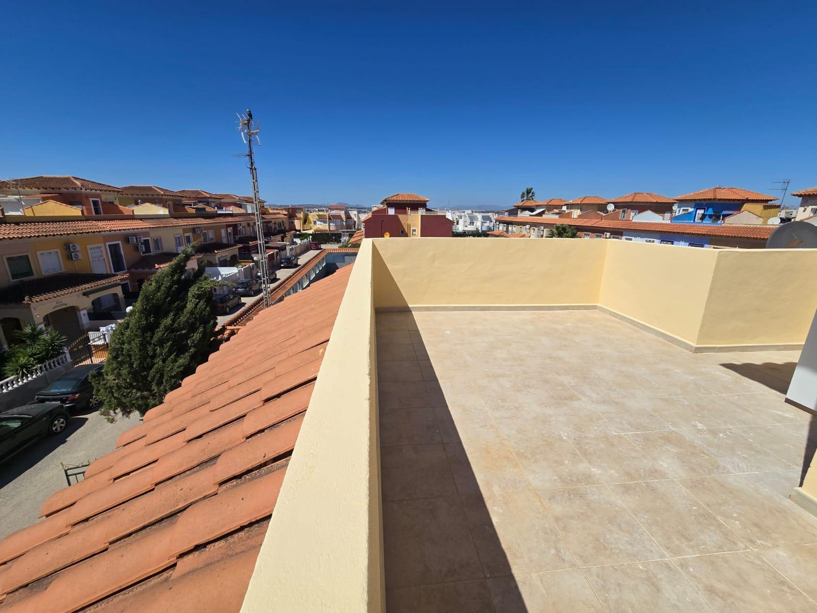 Dining area in duplex for sale in Torrevieja
