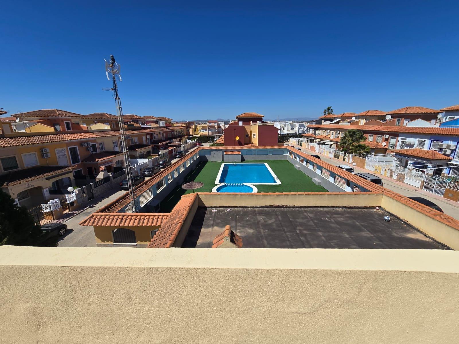 Exterior view in duplex for sale in Torrevieja