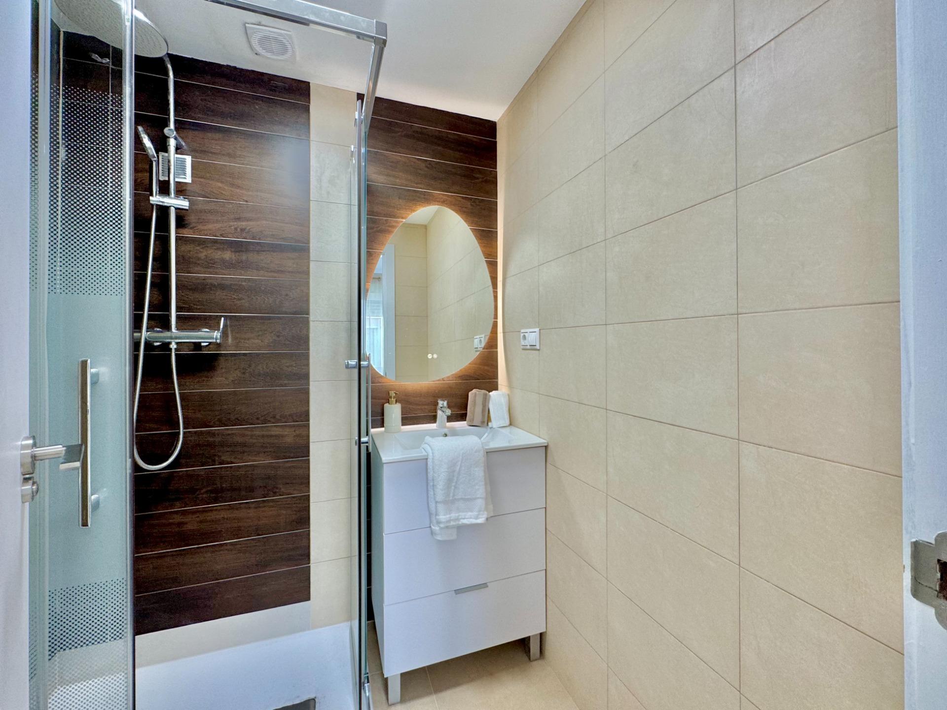 Pool area in apartment for sale in Torrevieja