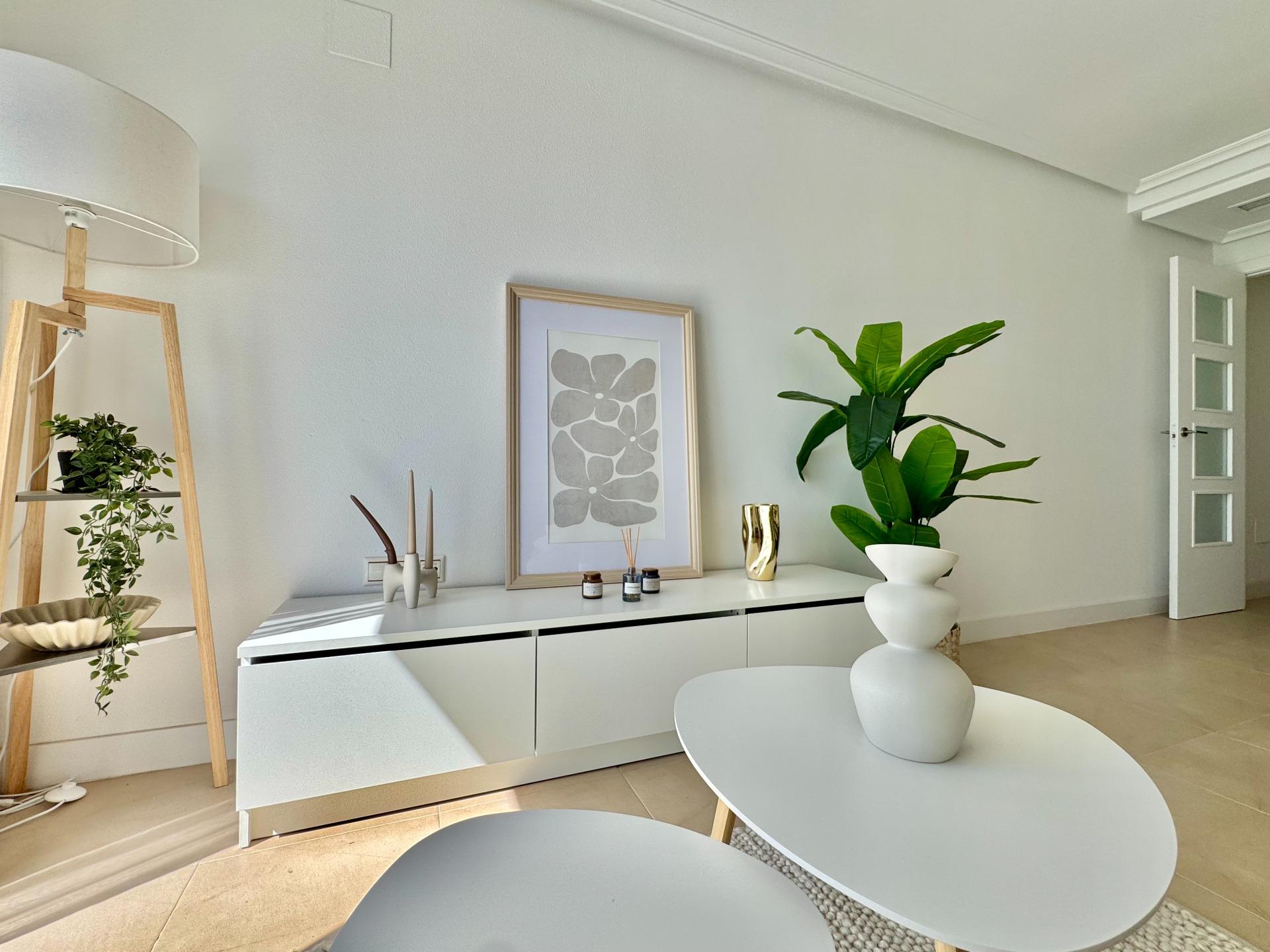 Garden in apartment for sale in Torrevieja