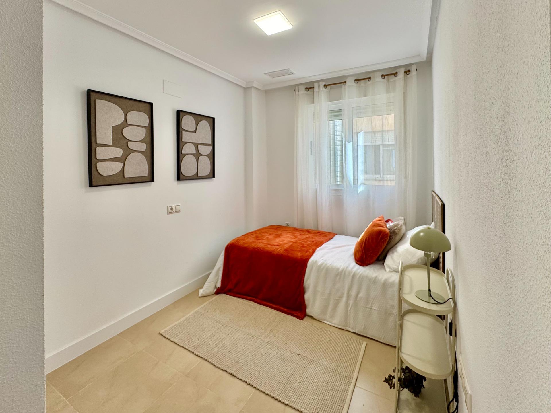 Pool area in apartment for sale in Torrevieja