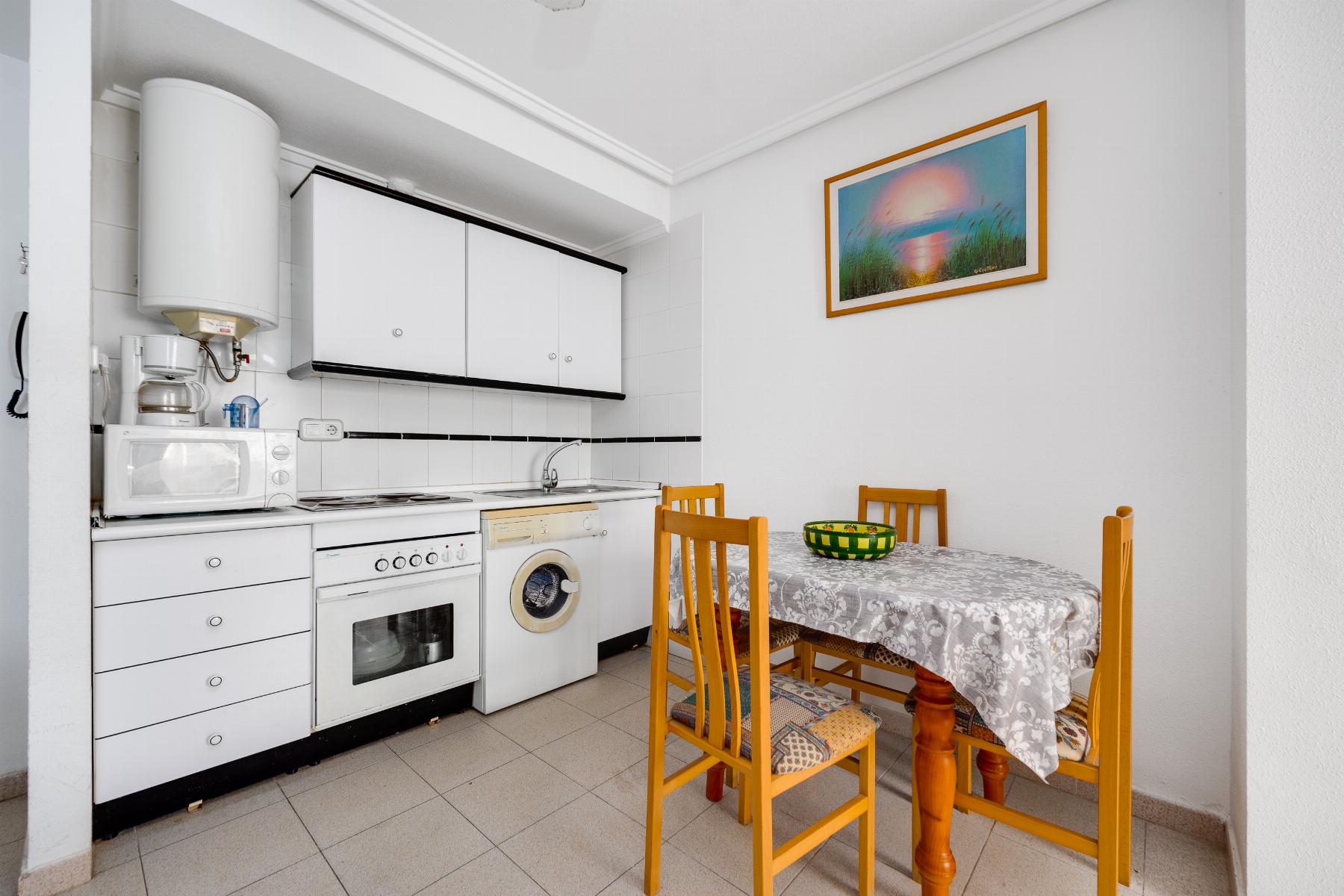 Garden in apartment for sale in Torrevieja
