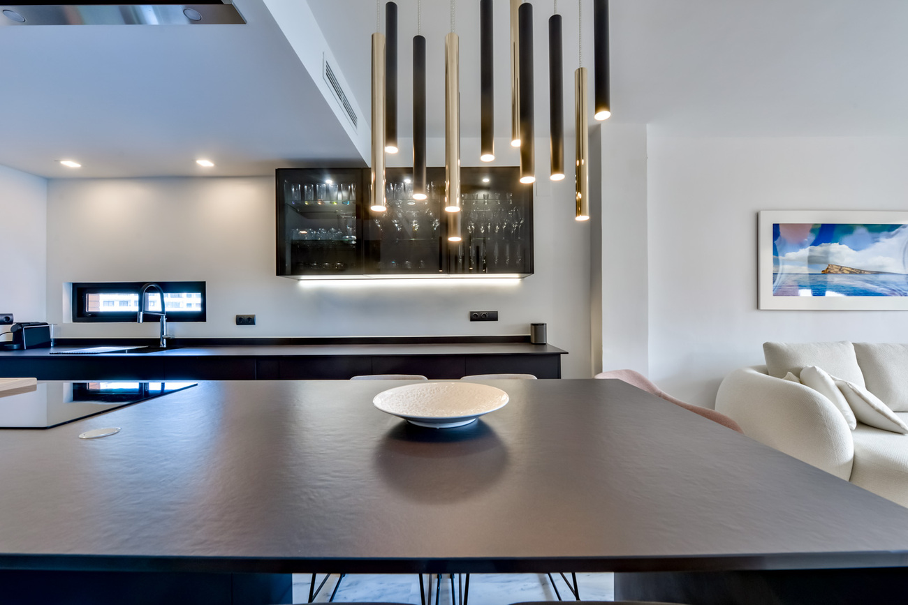 Dining area in apartment for sale in Villajoyosa