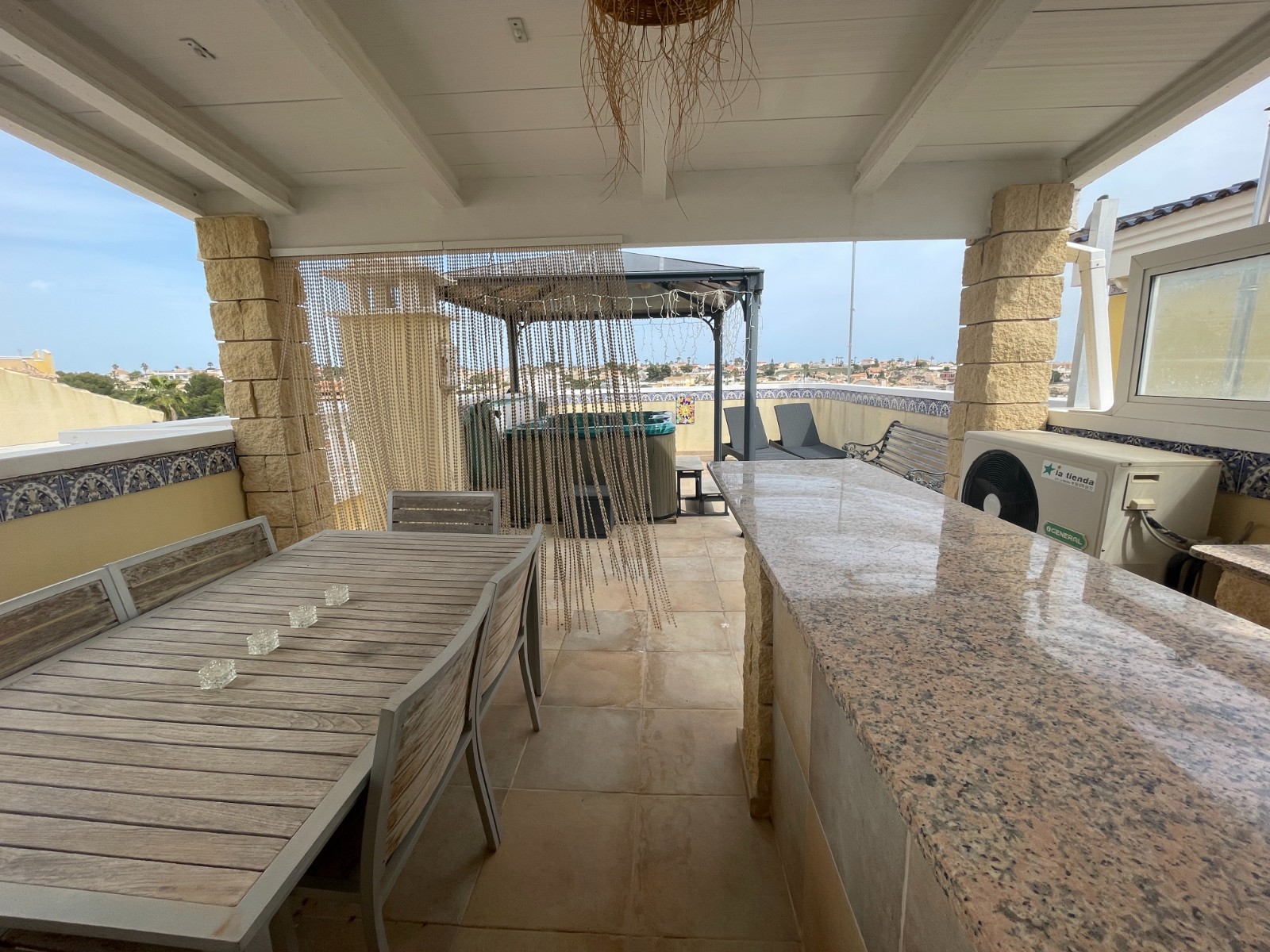 Living room in villa for sale in San Fulgencio
