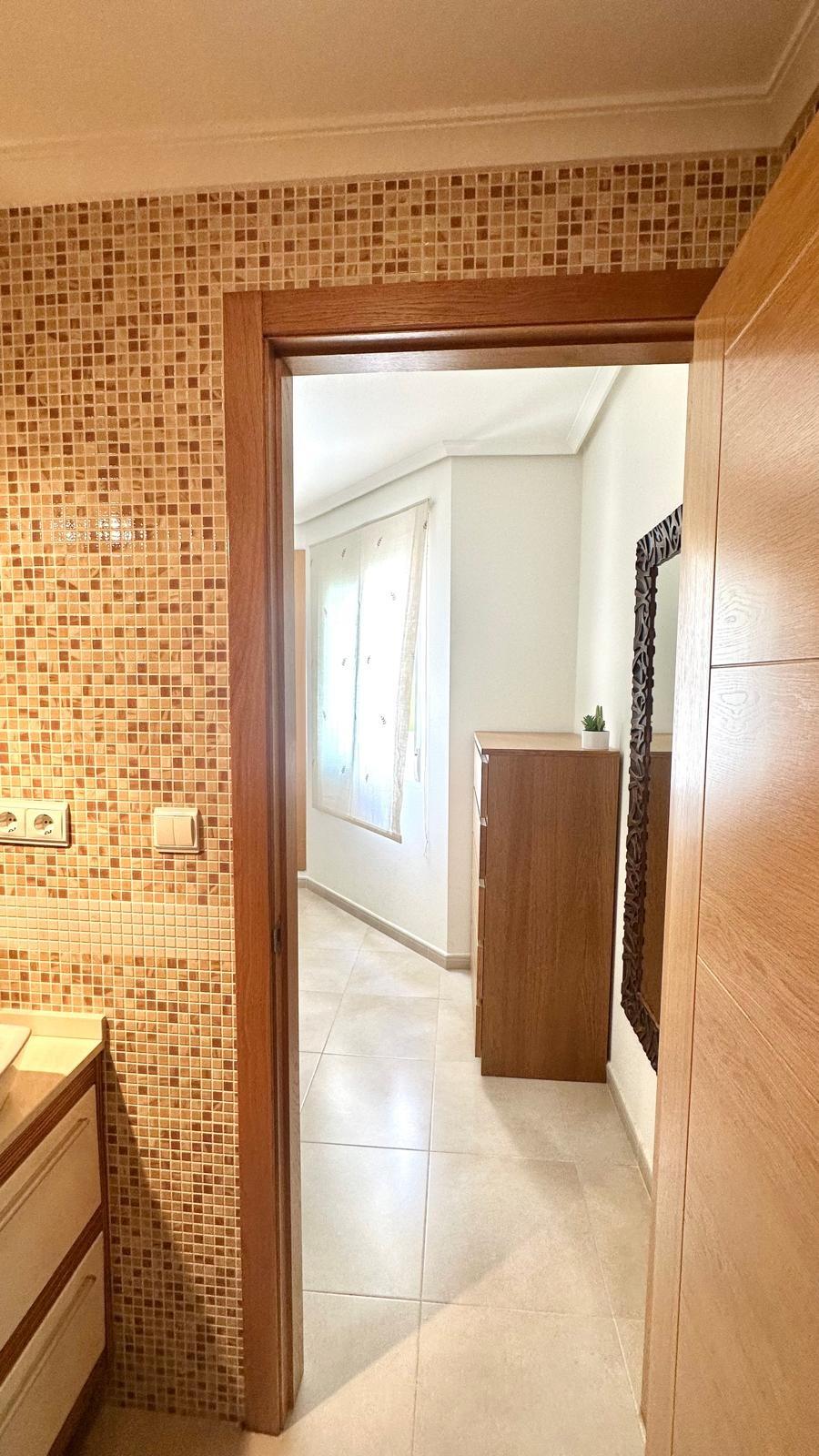 Garden in penthouse for sale in Torrevieja
