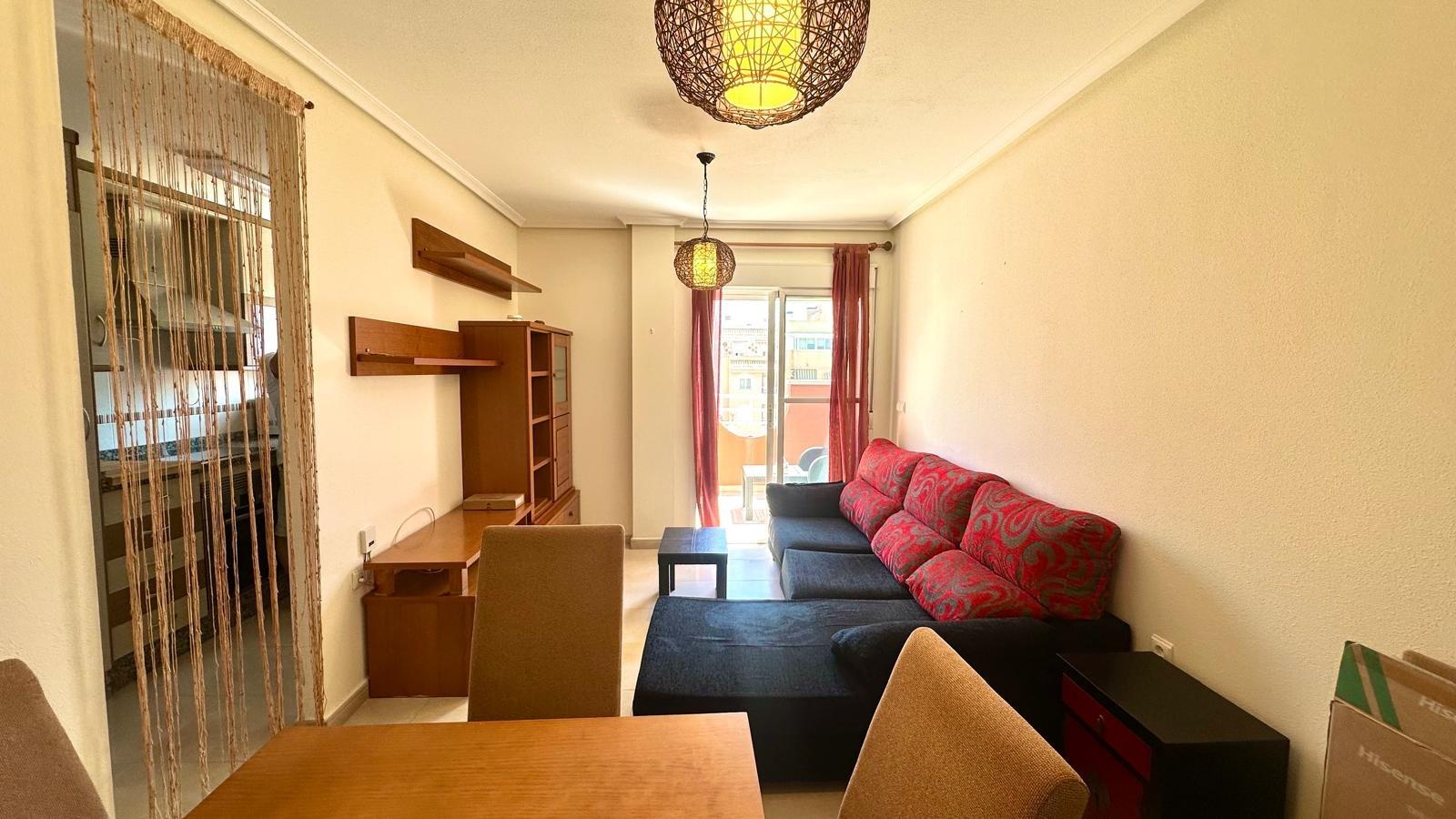 Pool area in penthouse for sale in Torrevieja