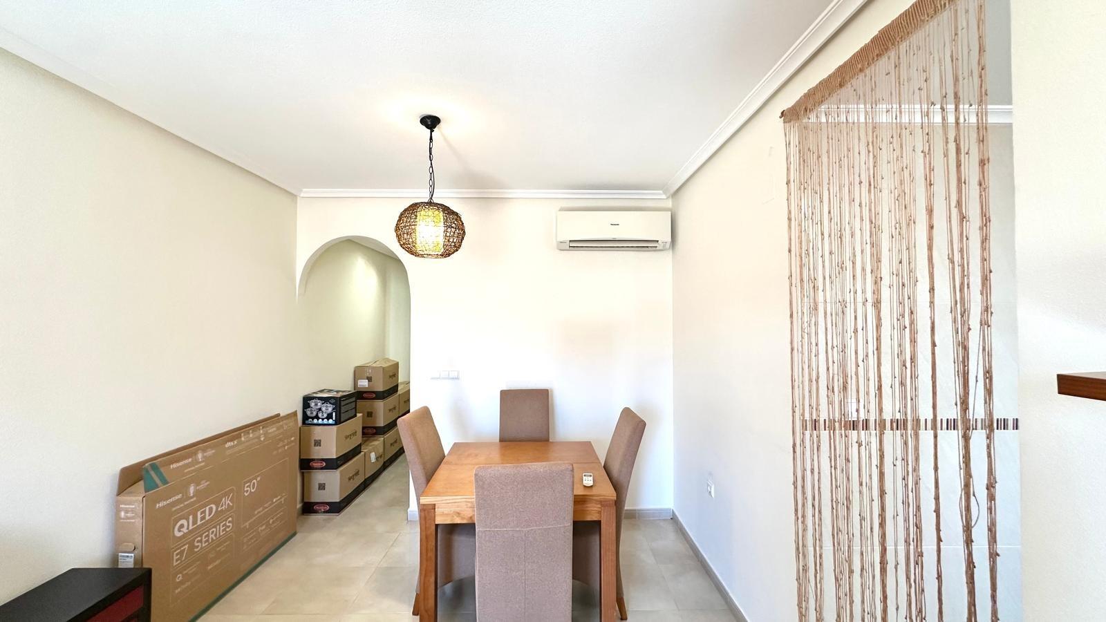 Dining area in penthouse for sale in Torrevieja