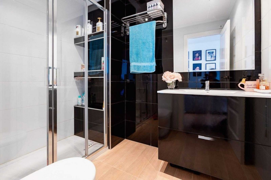 Dining area in penthouse for sale in Lomas De Campoamor
