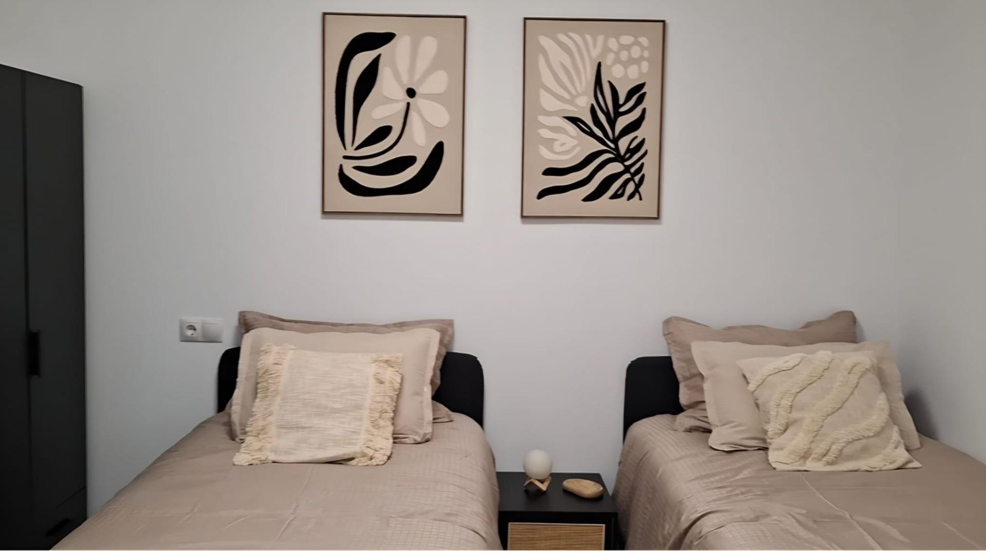 Garden in apartment for sale in Torrevieja