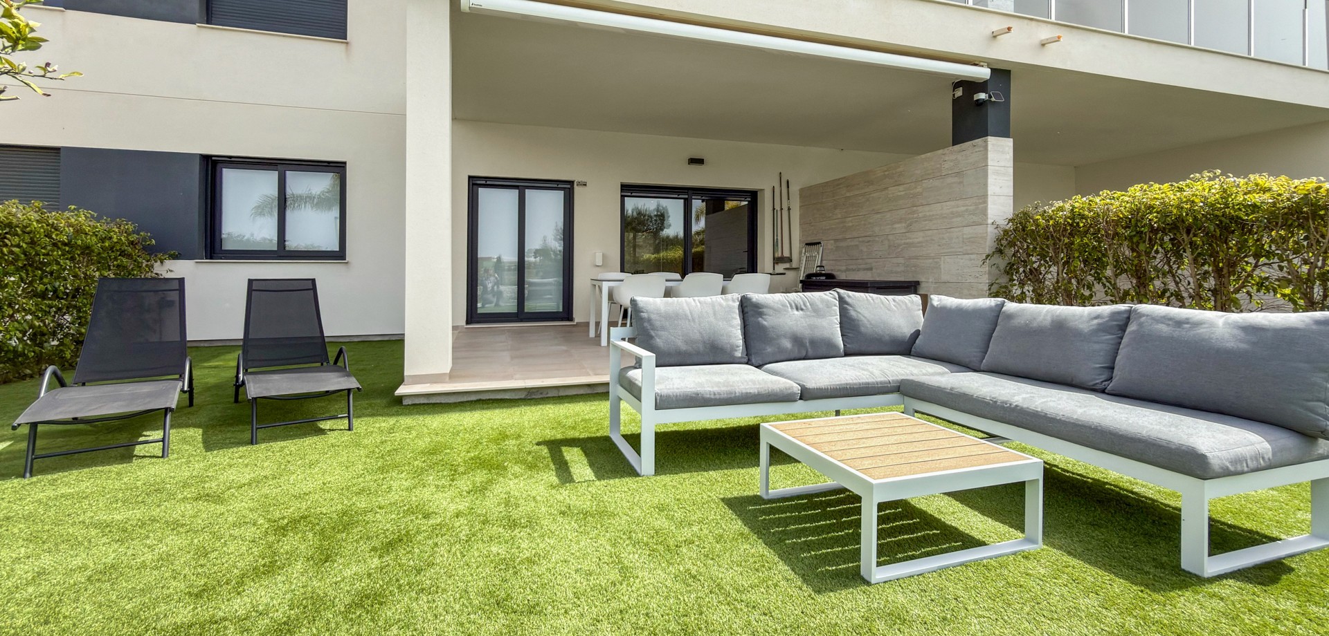 Pool area in apartment for sale in Pilar de La Horadada