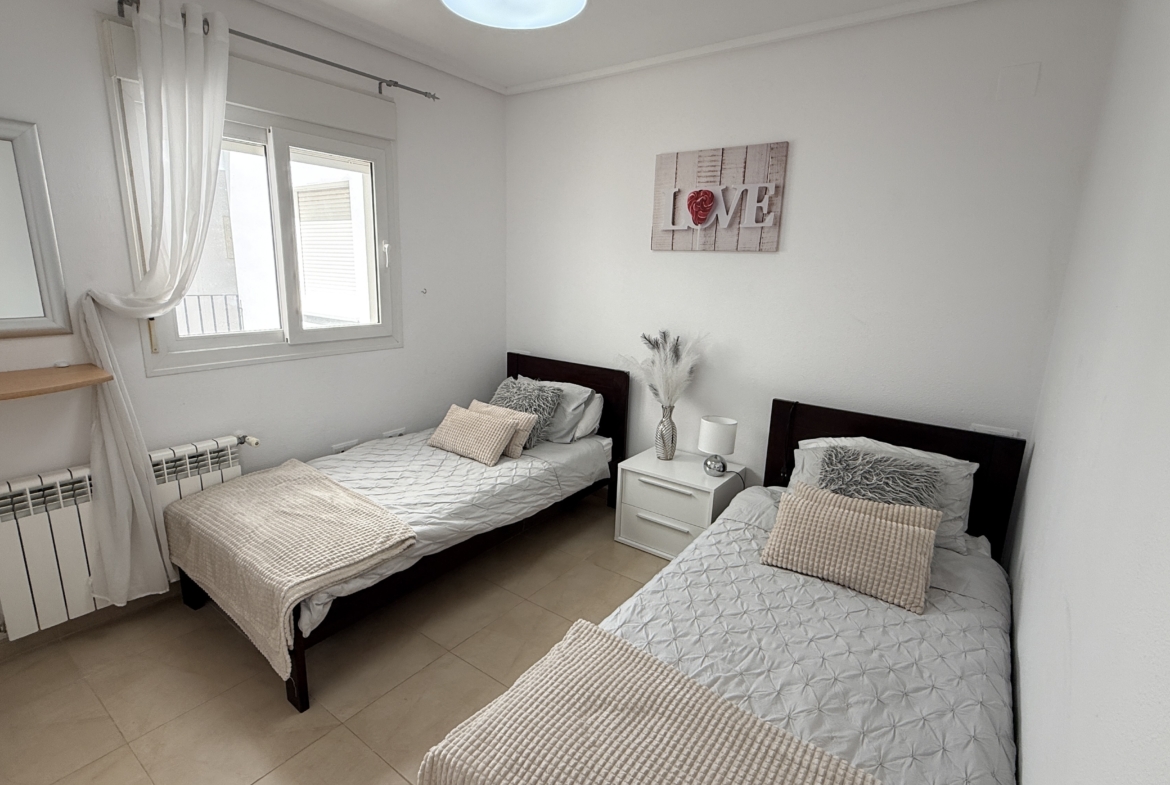 Dining area in apartment for sale in Hacienda Riquelme Golf Resort