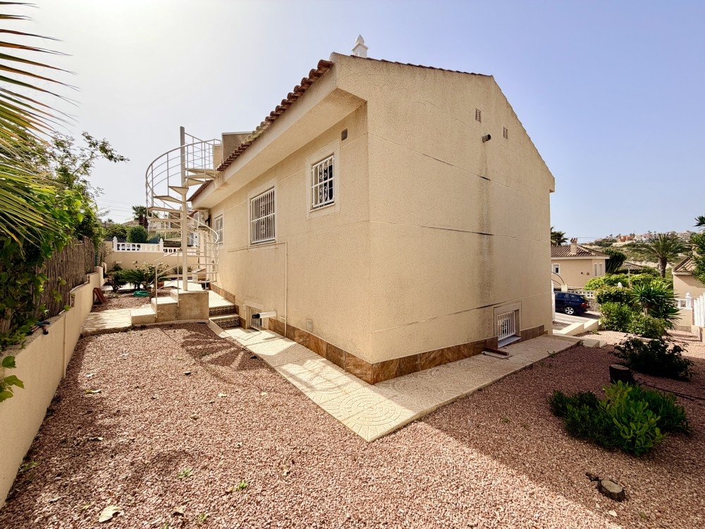 Pool area in villa for sale in Ciudad Quesada