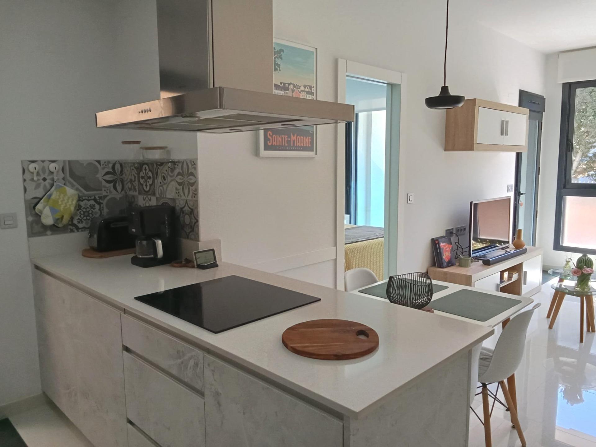 Garden in apartment for sale in Torrevieja