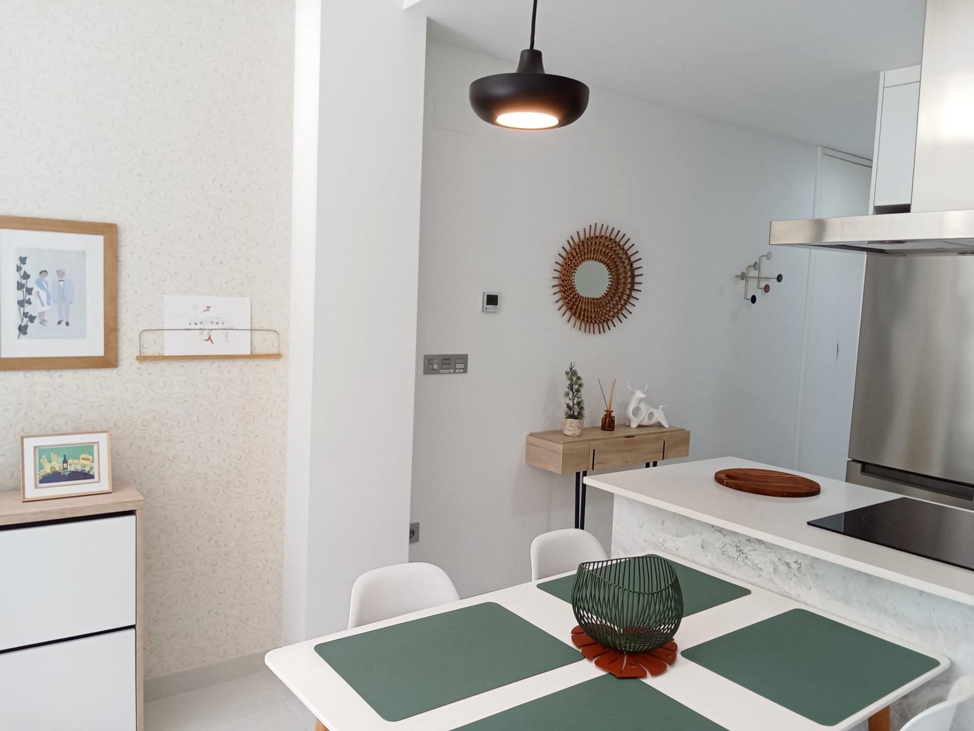 Dining area in apartment for sale in Torrevieja