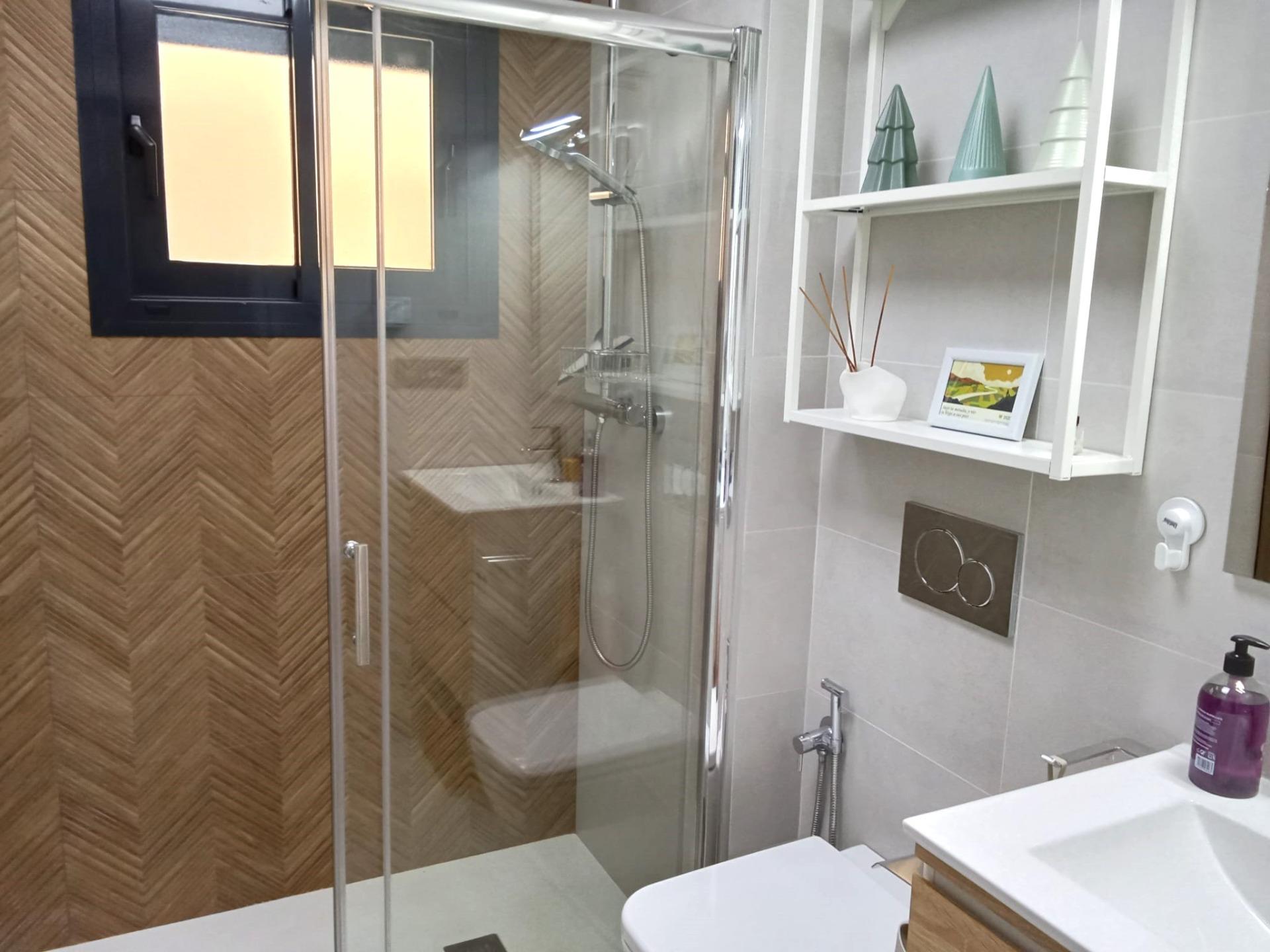 Bathroom in apartment for sale in Torrevieja