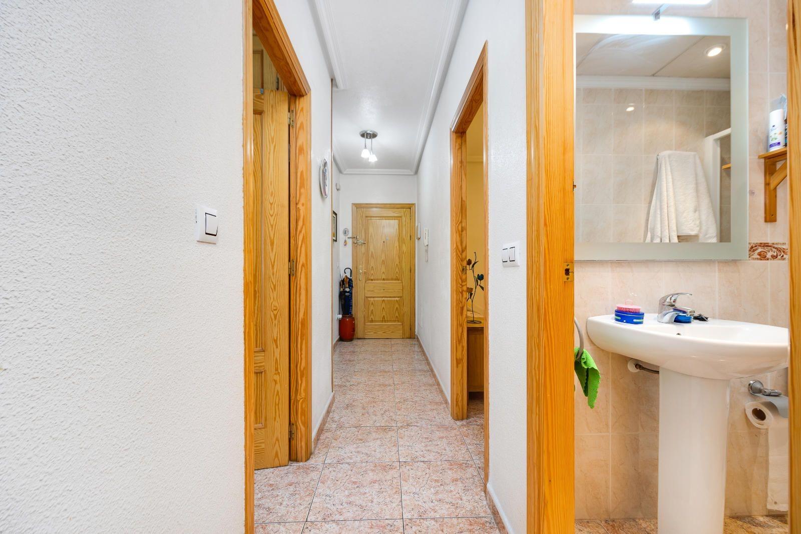 Pool area in apartment for sale in Torrevieja