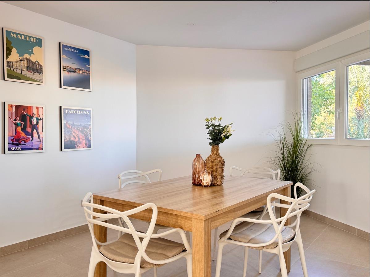Garden in apartment for sale in Torrevieja