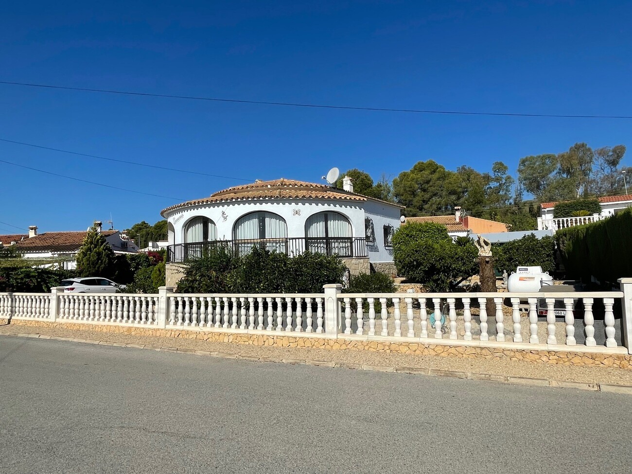 Exterior view in villa for sale in Alfas del Pi