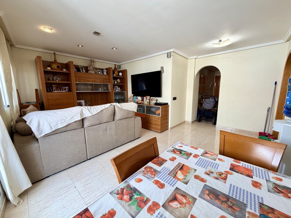 Master bedroom in penthouse for sale in Torrevieja